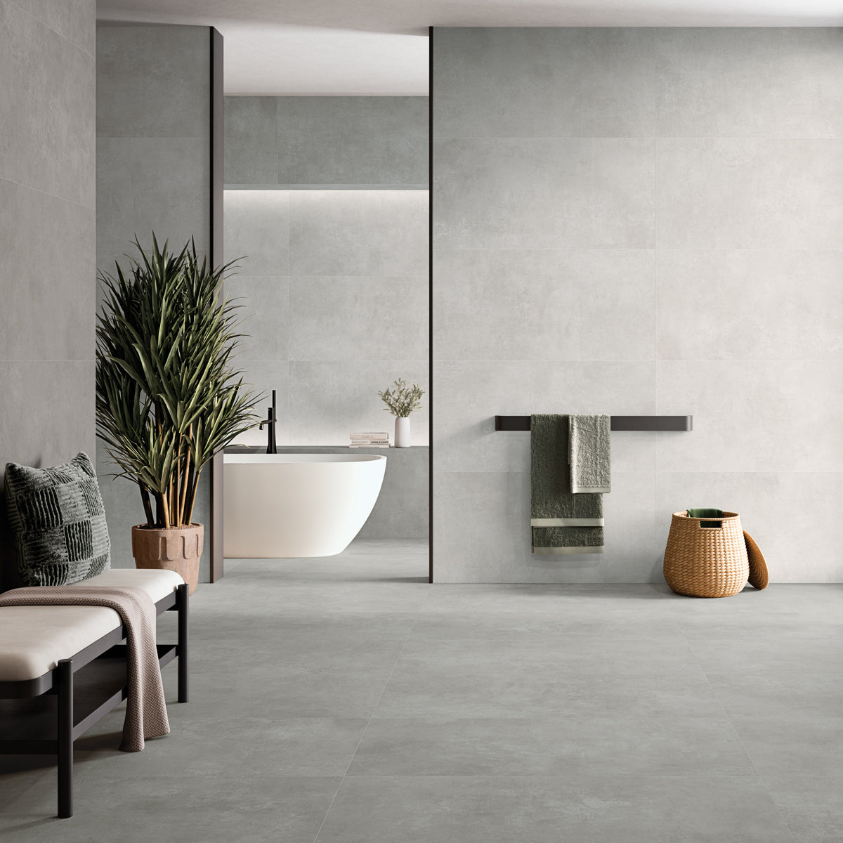 Klinker Tenfors Indeed Grey Matt 60x60
