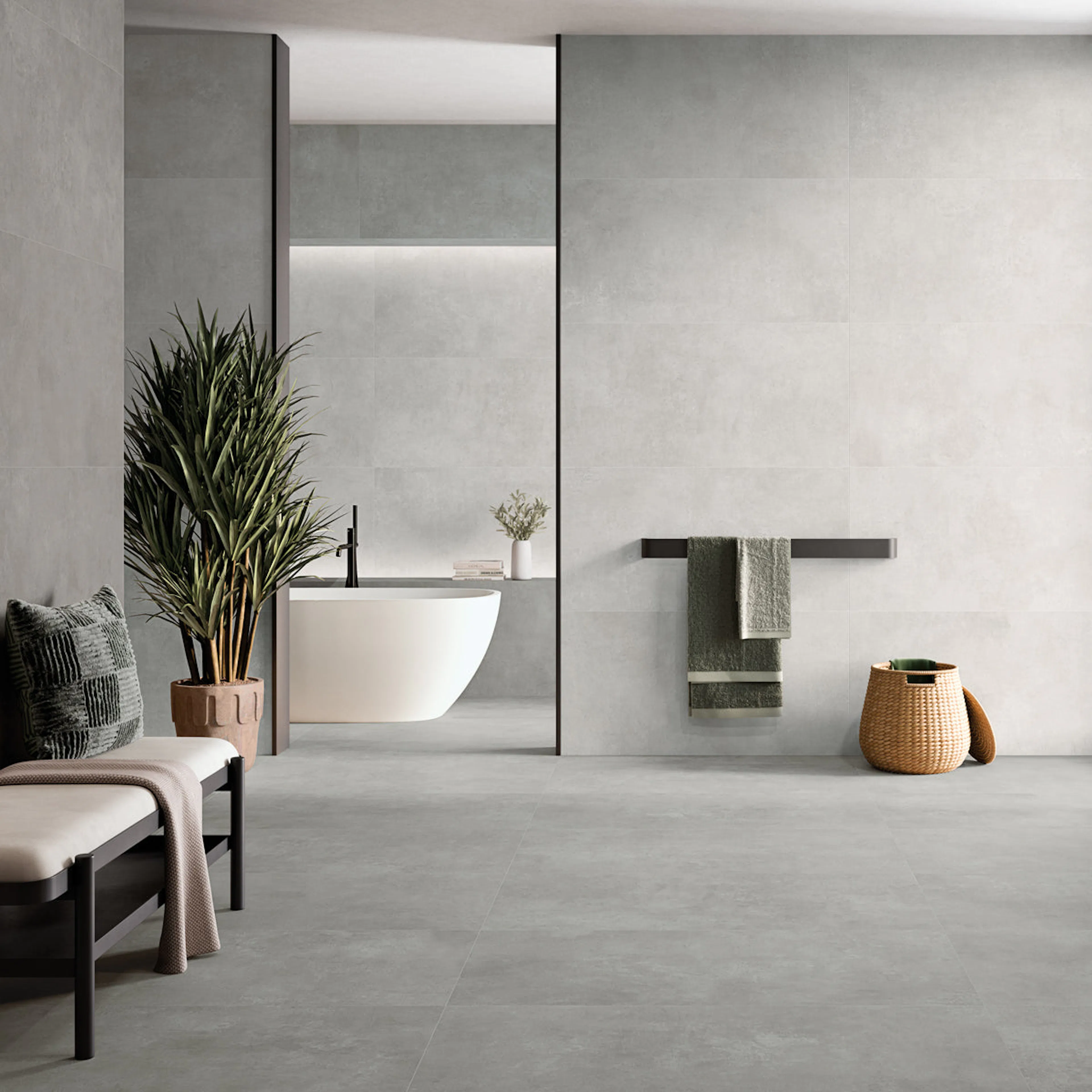 Klinker Tenfors Indeed Grey Matt 60x60