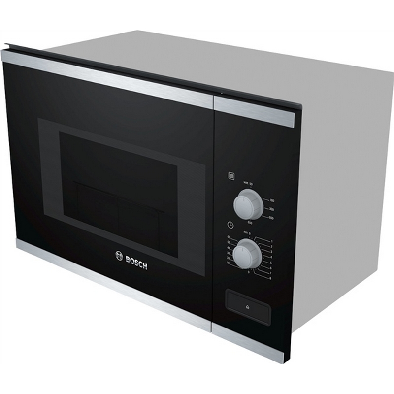 Mikrovågsugn Bosch Serie 4 BFL520MS0 Inbyggnadsmikro Rostfritt Stål