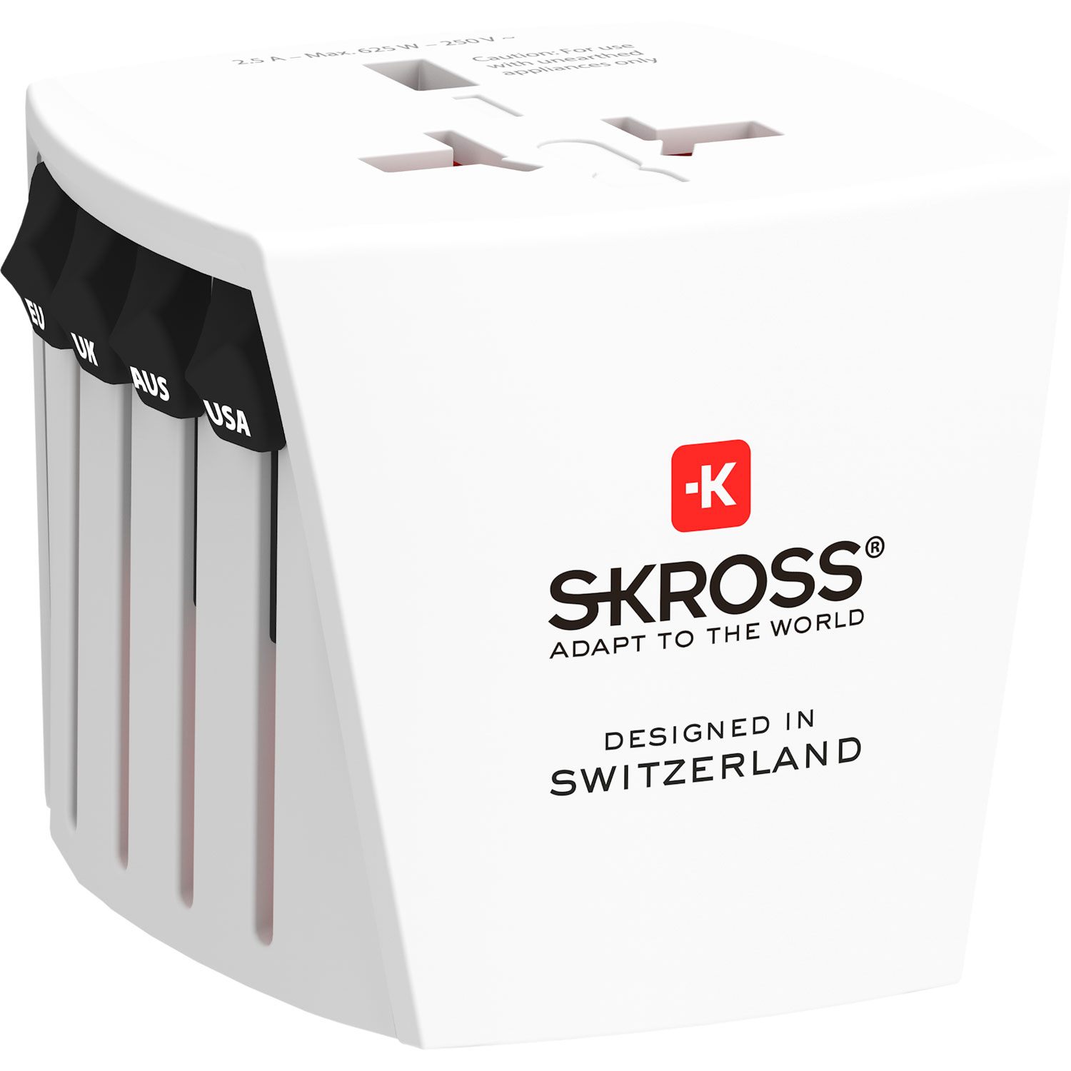 Reseadapter Skross MUV USB 12W Ojordad