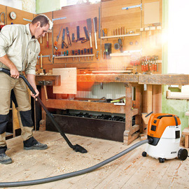 Grovdammsugare Stihl SE 62 E Vit/Orange Våt-/Torrsugare 20L