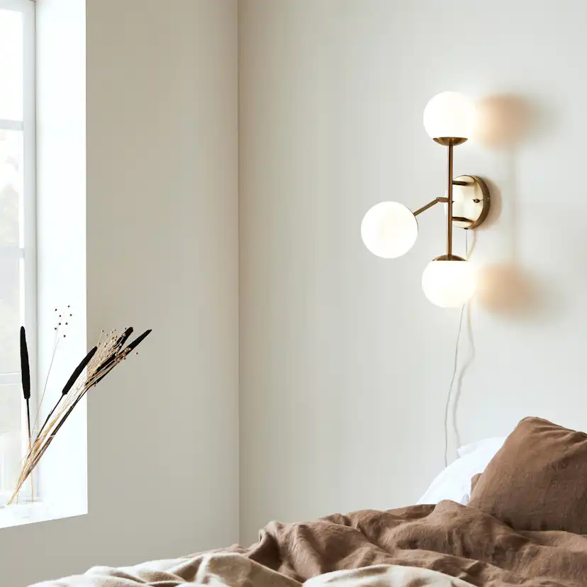 Vägglampa Markslöjd Trinity 3L