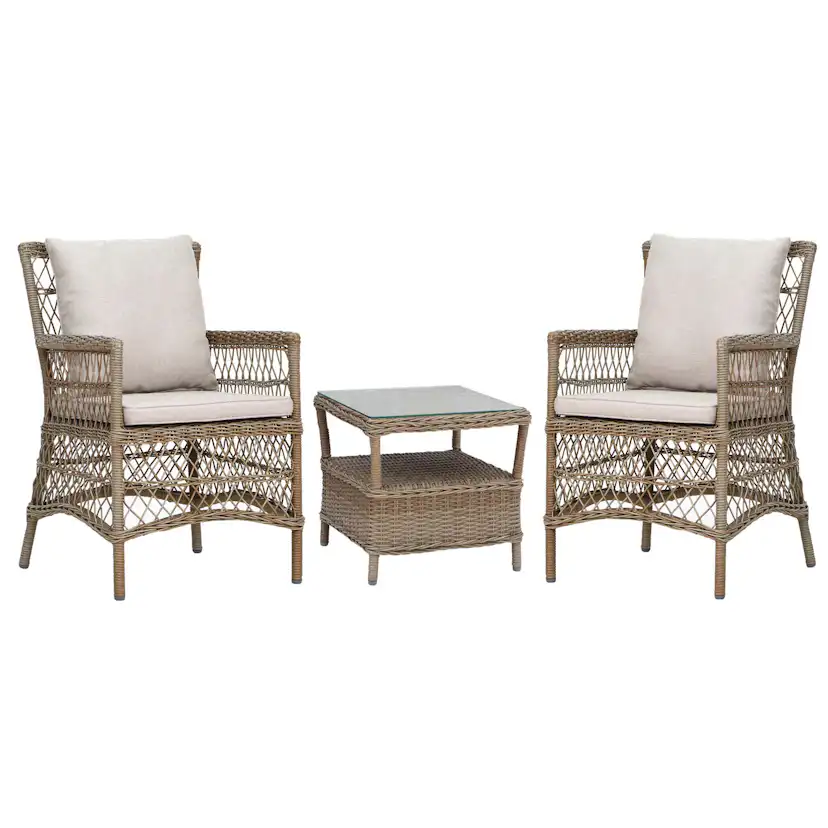 Trädgårdsfåtölj Baltic Garden Aruba 2-pack