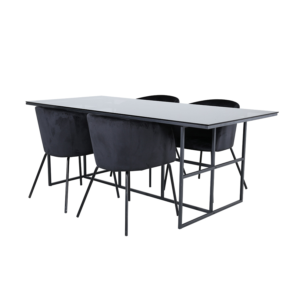 Matgrupp Venture Home Lund matbord och Bergen matstol