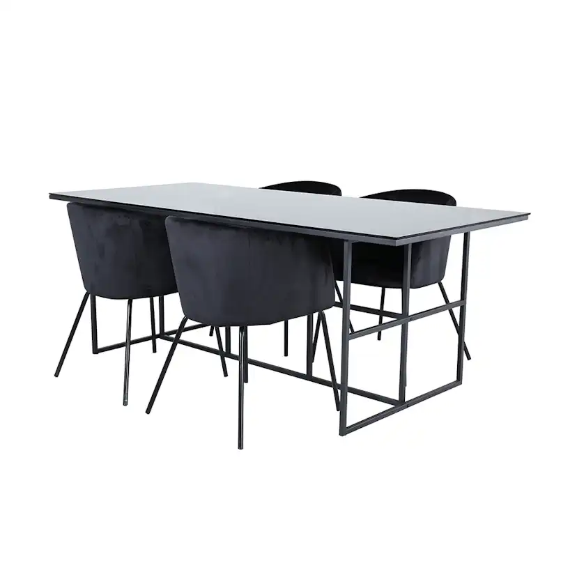 Matgrupp Venture Home Lund matbord och Bergen matstol