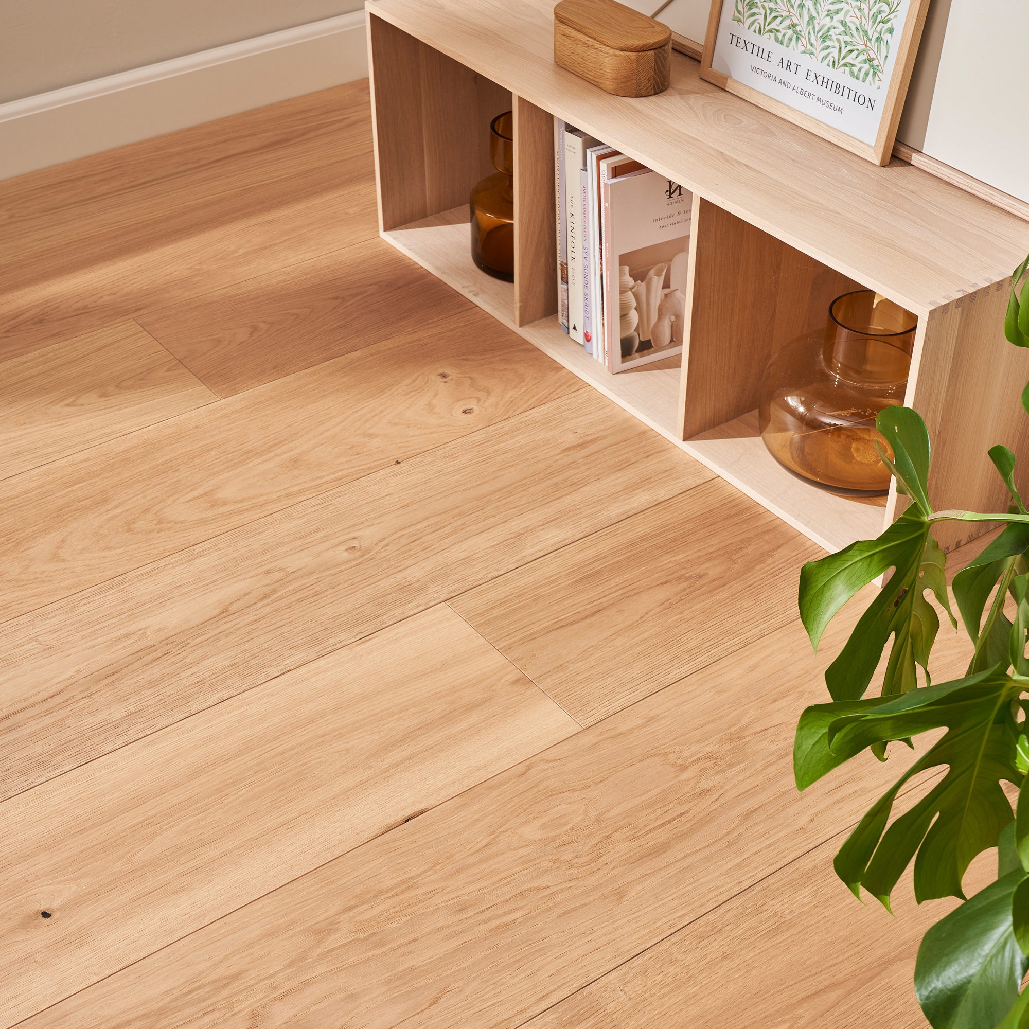 Parkettgolv Nordic Floor Ek Grand Country Borstad Mattlackad 1-stav