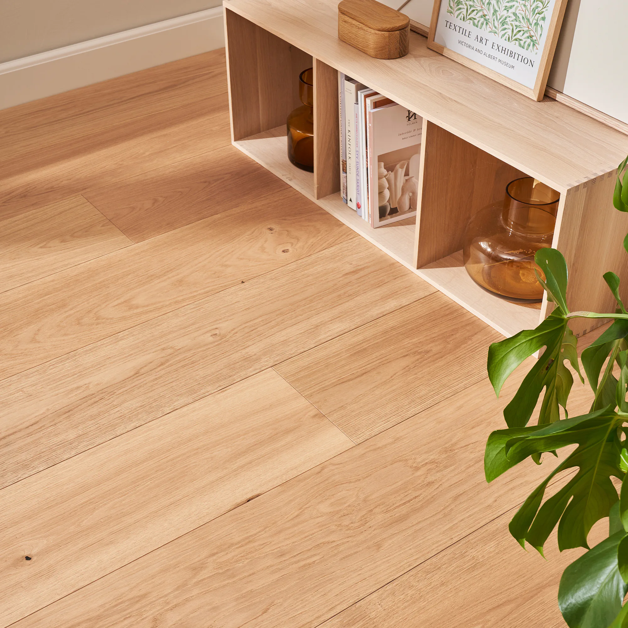 Parkettgolv Nordic Floor Ek Grand Country Borstad Mattlackad 1-stav