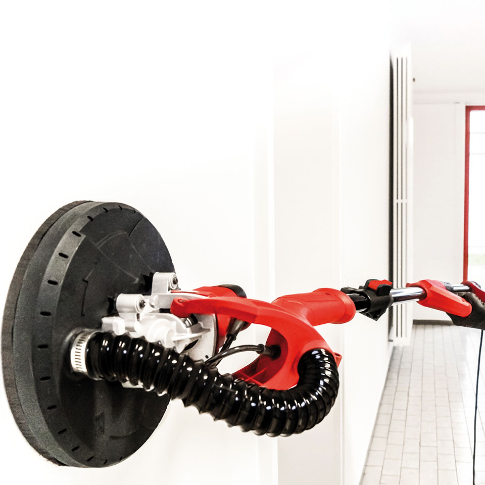 Polermaskin Einhell TC-DW 225 Slipgiraff 600 W För Gips Sladdlös