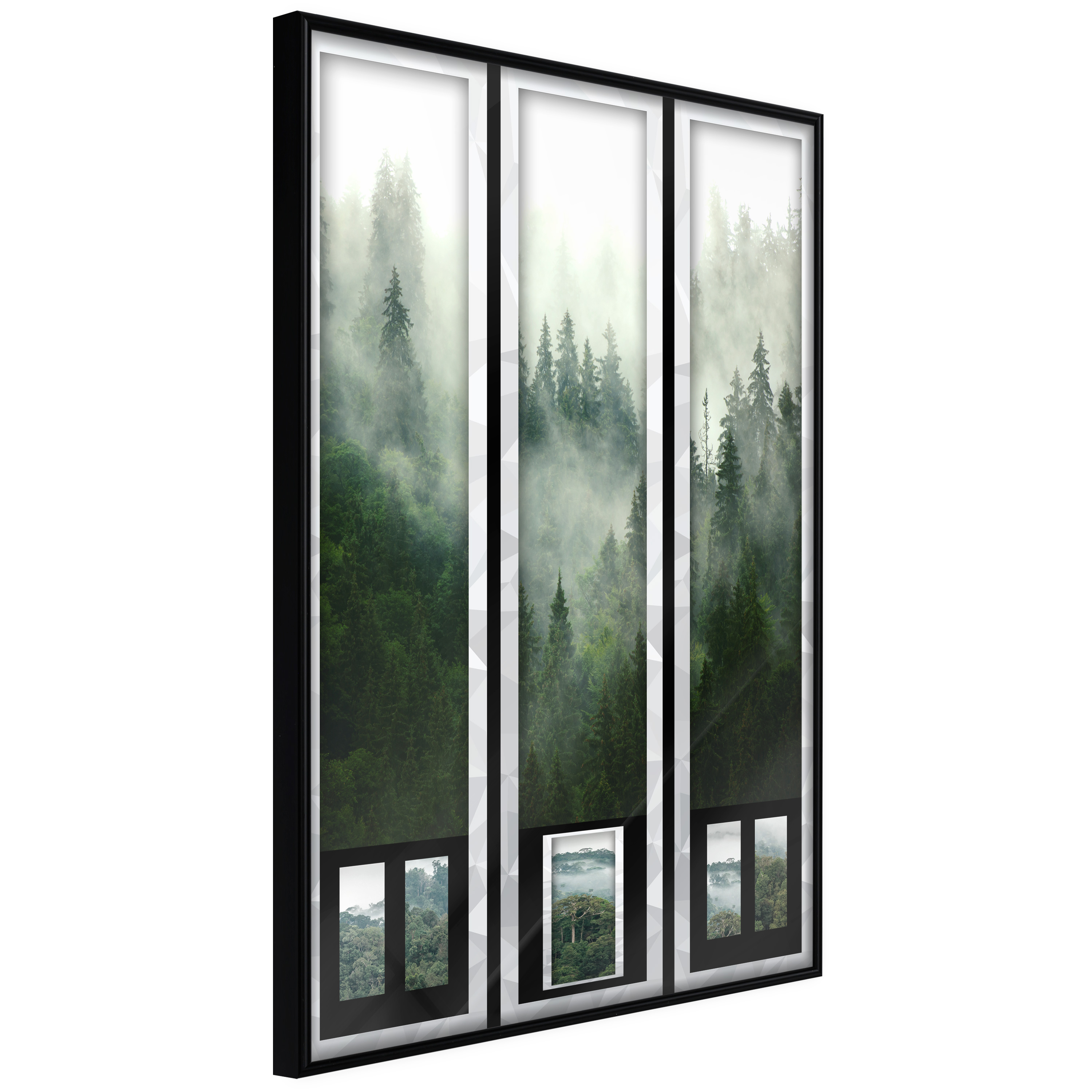 Affisch - Memories Cards [Poster] 30x45 Svart ram, 30x45 cm