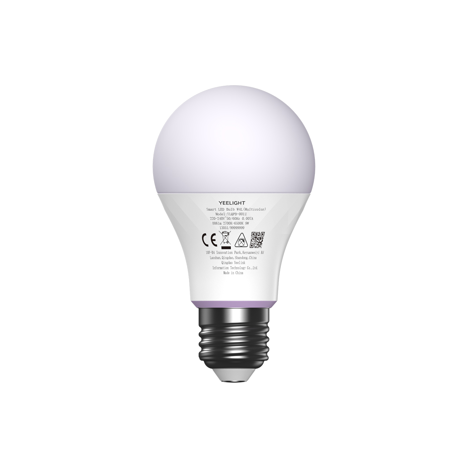 Smart LED Bulb W4 Yeelight  Dimbar Multicolor - Smart Belysning