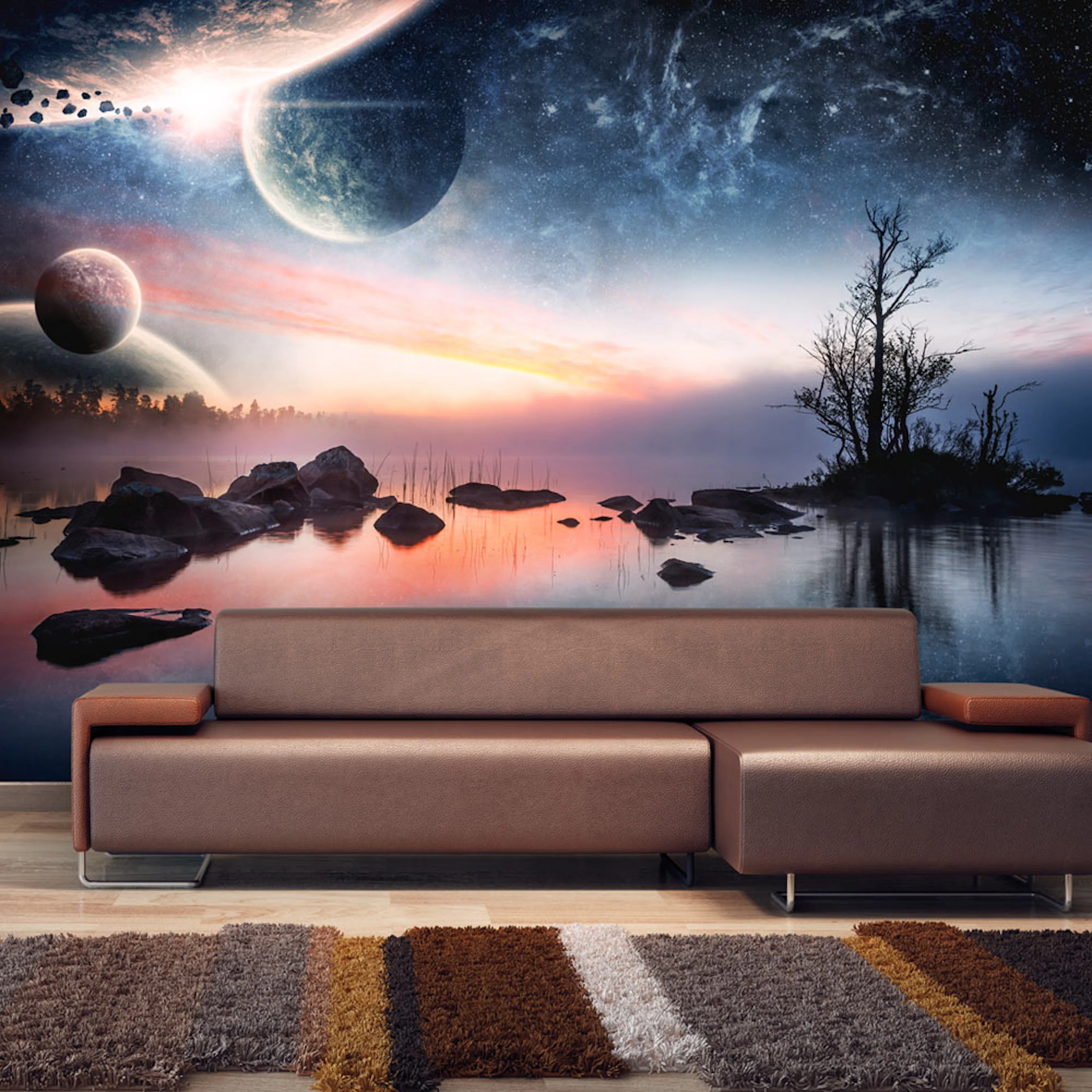 Fototapet Arkiio Kosmiska Landskap