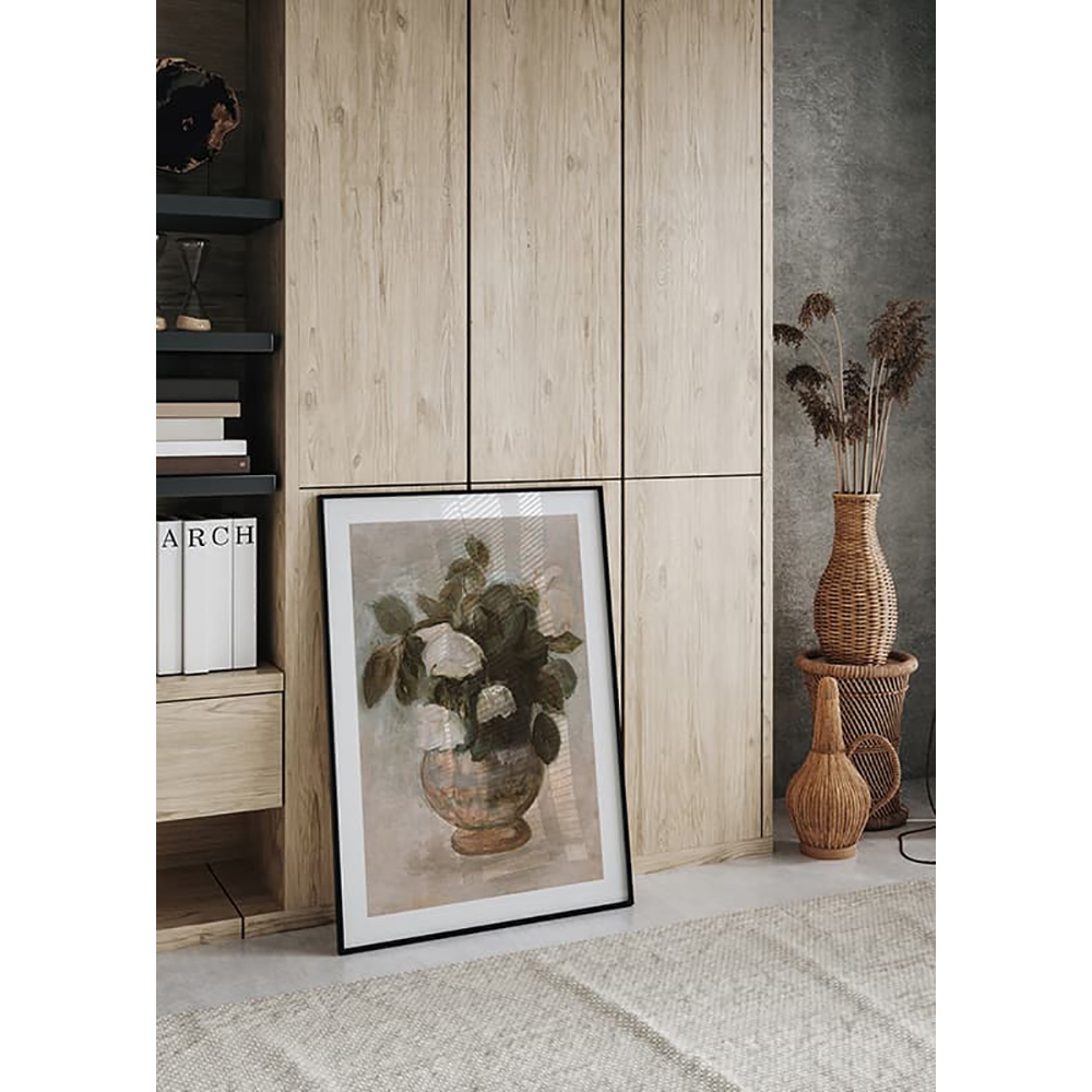 Poster Gallerix Białe Róże By Tadeusz Makowski