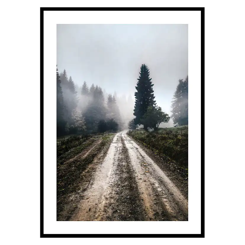 Poster Gallerix Muddy Raod No2