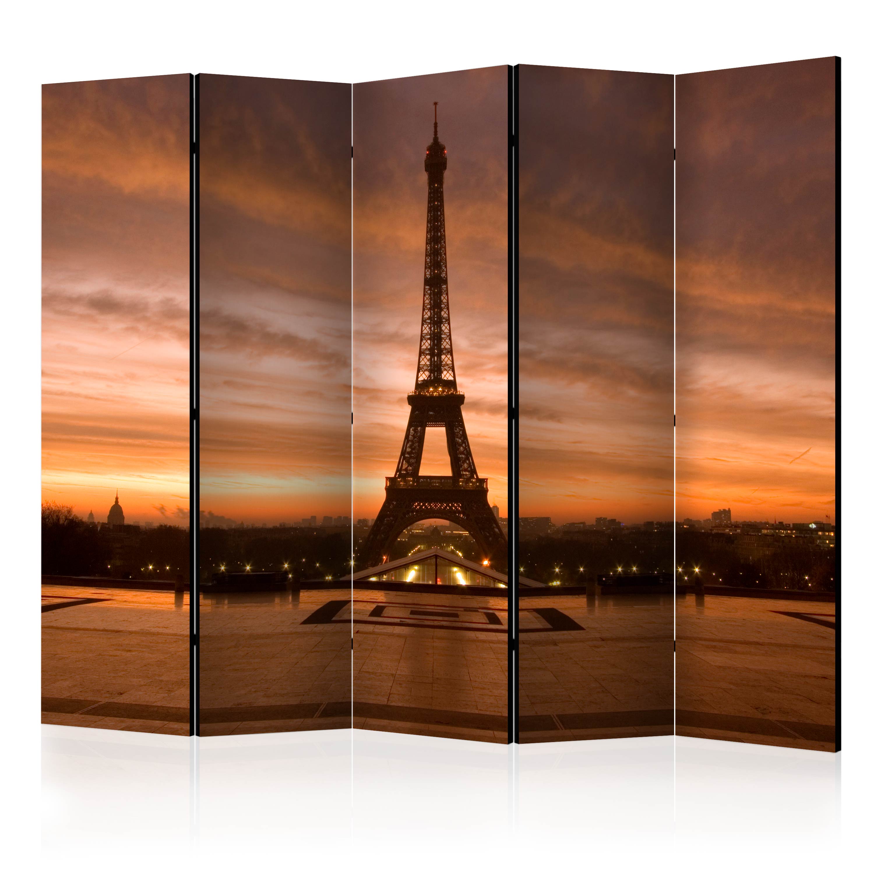 Rumsavdelare Skärmvägg Arkiio Eiffel Tower at Dawn II 225x172 cm