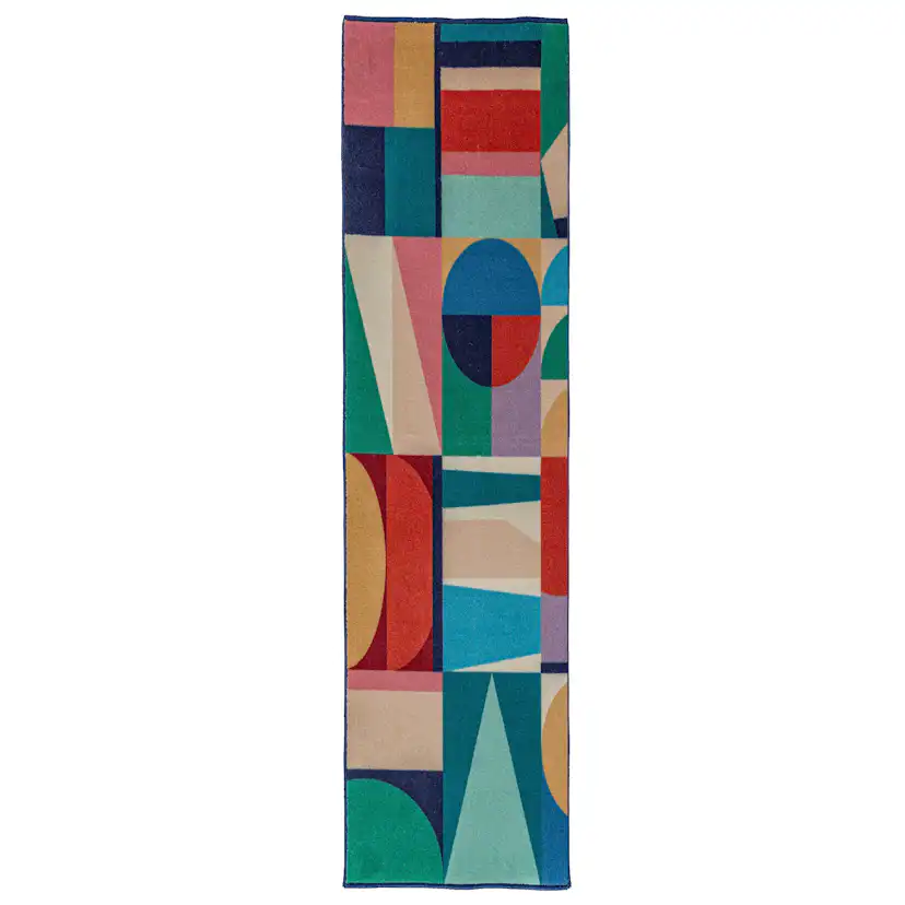 Gångmatta Flair Rugs Patchwork Geo