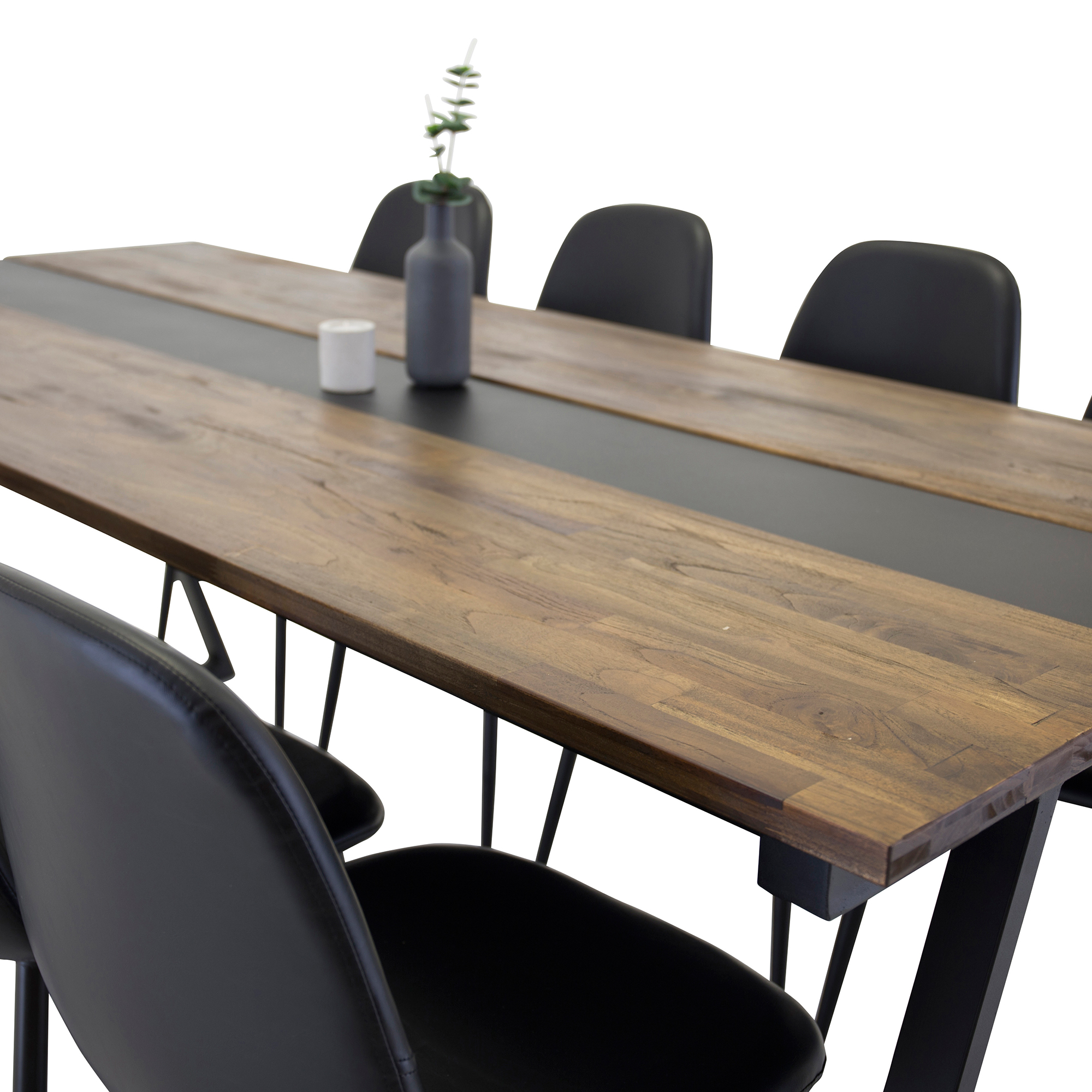 Matgrupp Venture Home Jane med 8 Pobbie Stolar