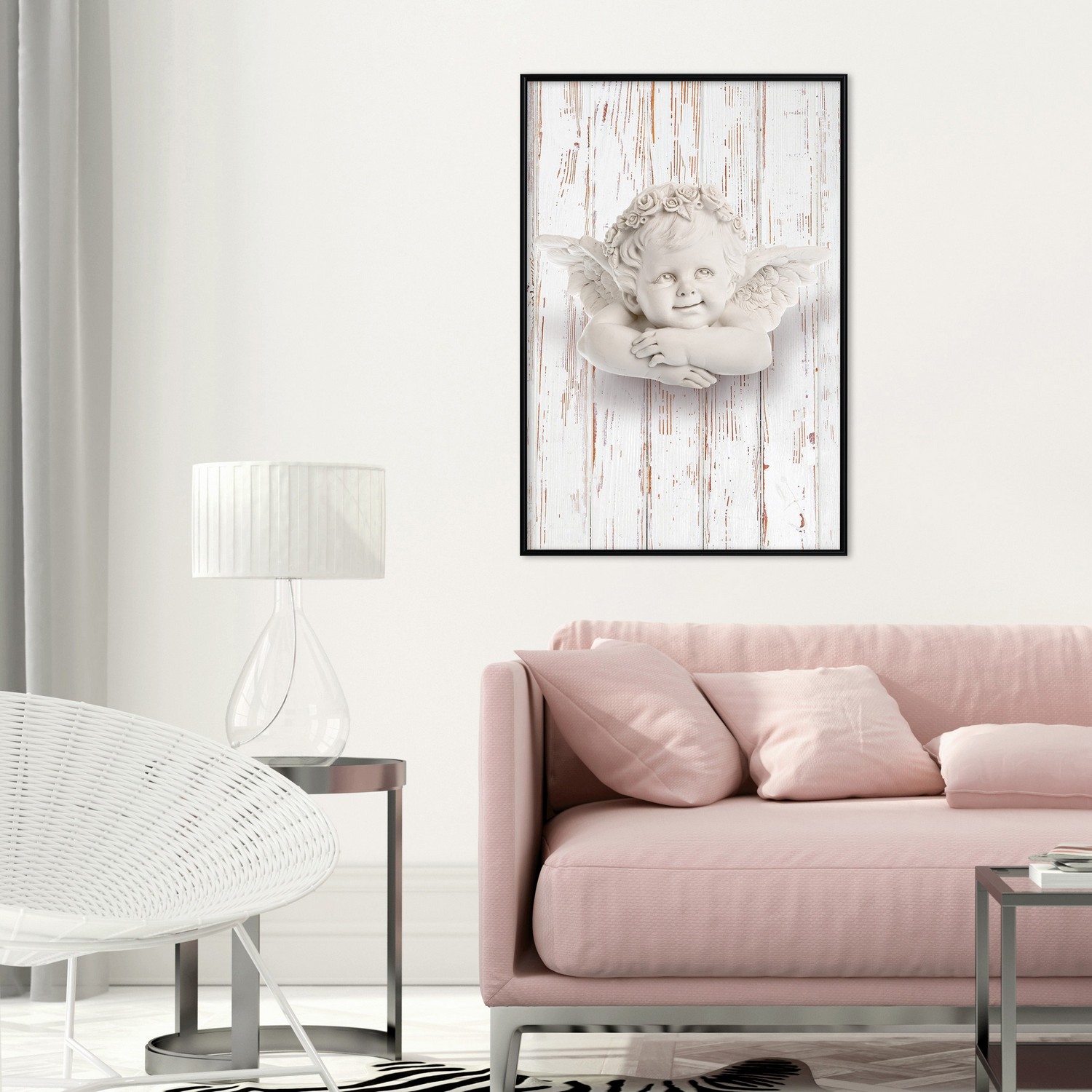 Affisch - Happy Dawn [Poster] 20x30 Svart ram, 20x30 cm