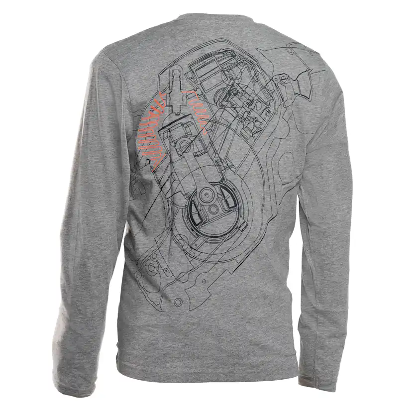 T-shirt Husqvarna Xplorer Långärmad Unisex