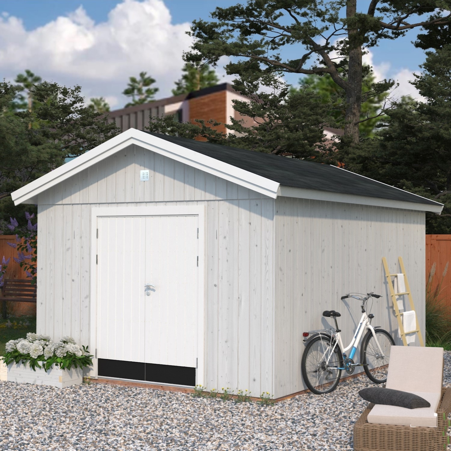 Förråd Palmako Martin 13,6 m2