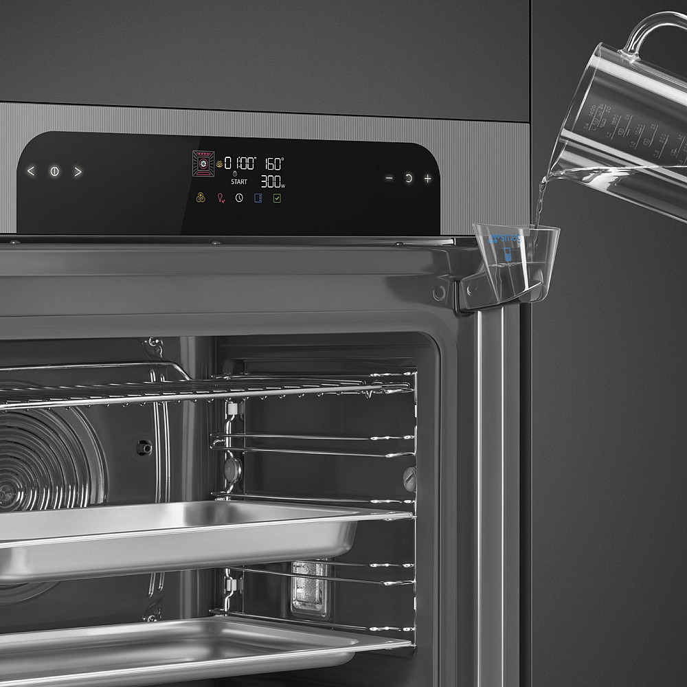 Kombiugn Smeg SO6202S3PS med Sous vide och ångfunktion Silver 60 cm