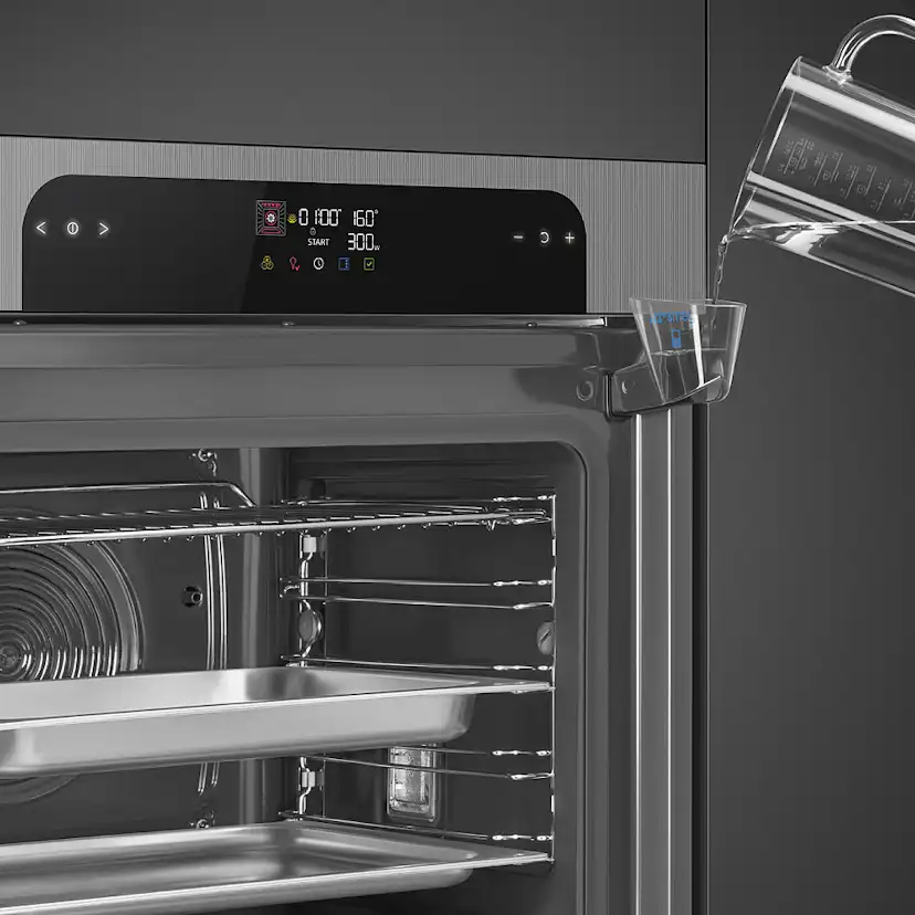 Kombiugn Smeg SO6202S3PS med Sous vide och ångfunktion Silver 60 cm