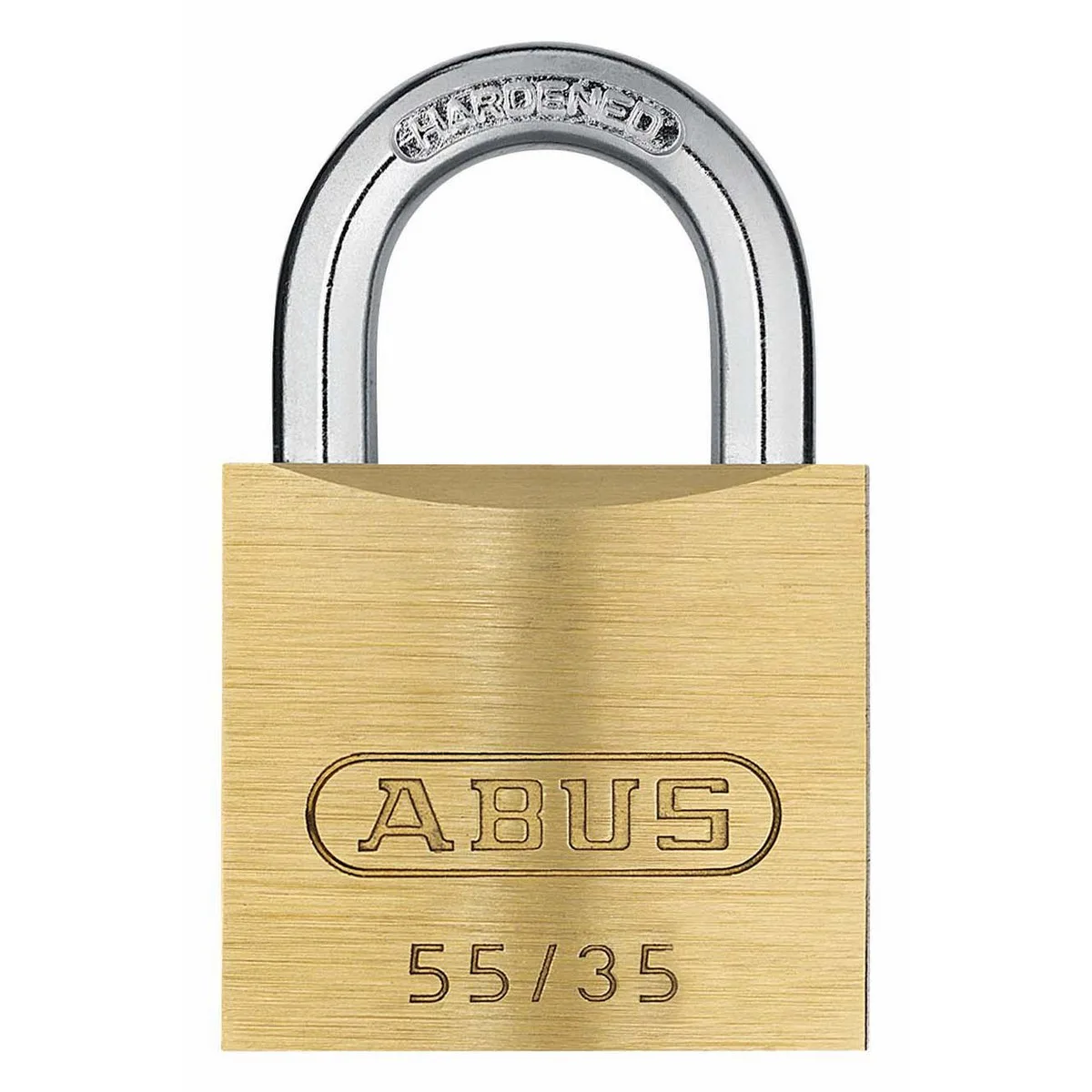 HÄNGLÅS 55/35 MÄSSING ABUS BxH: 33x47 mm