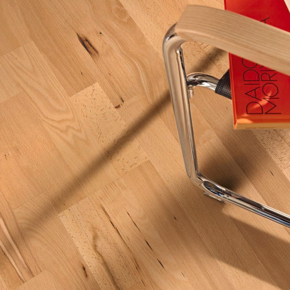 Parkettgolv MeisterParquet. longlife PC 200 Steamed beech lively 09046
