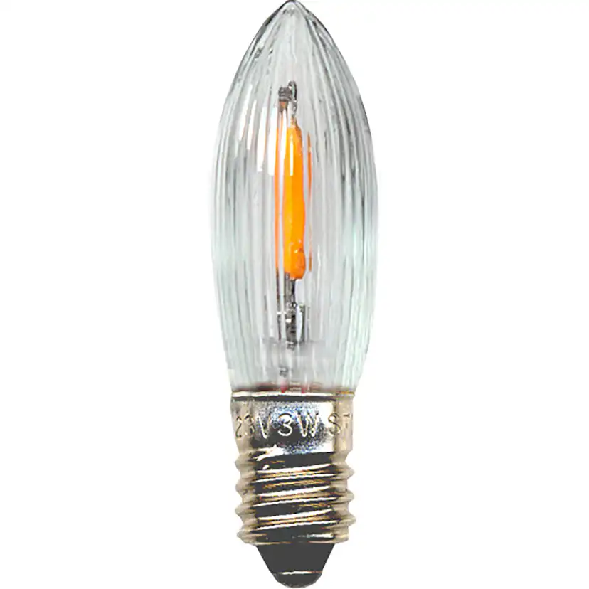 LED-Reservlampa Star Trading E10 Universal LED Filament 3-pack för Belysning