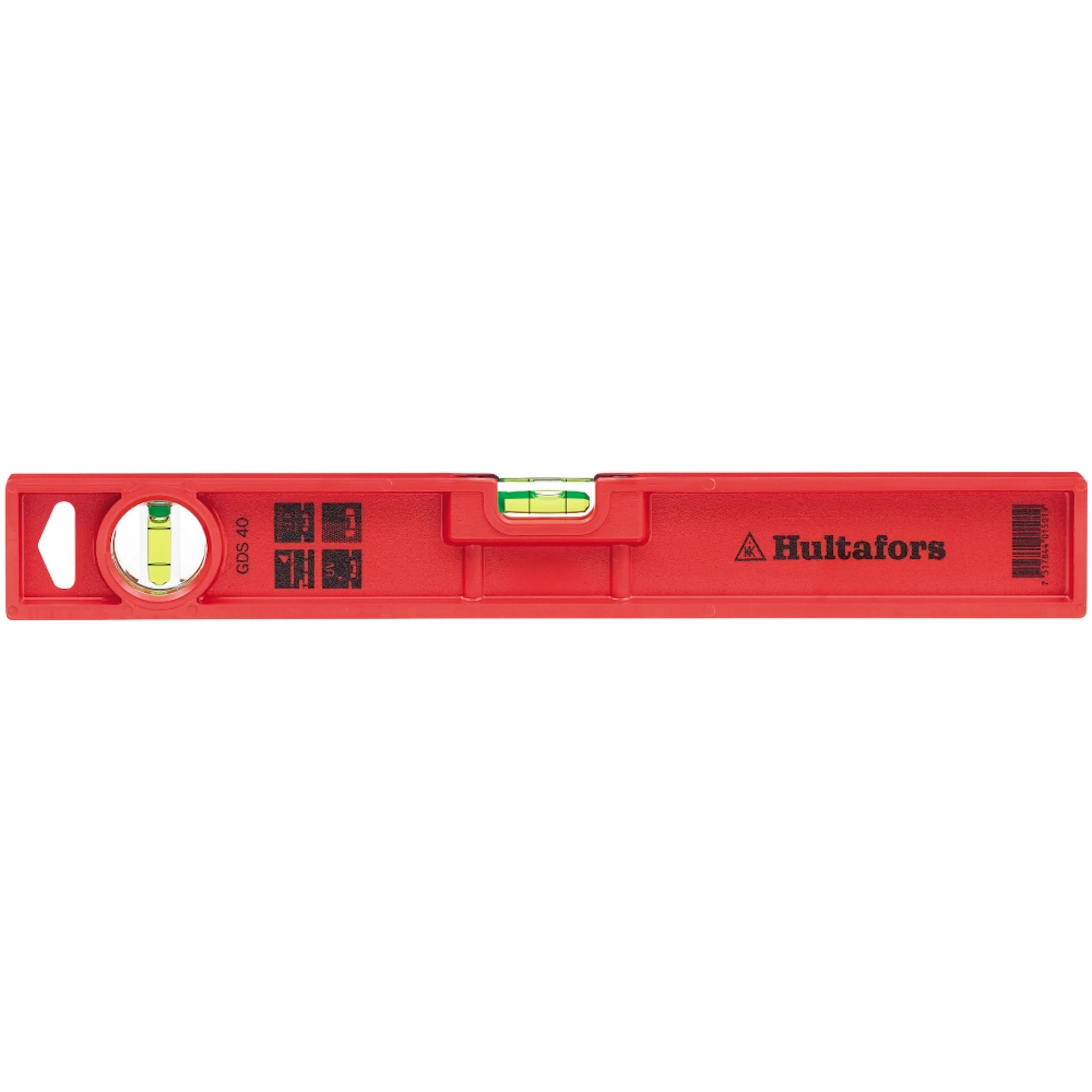 Vattenpass Hultafors 400 Gds40 Plast Hf