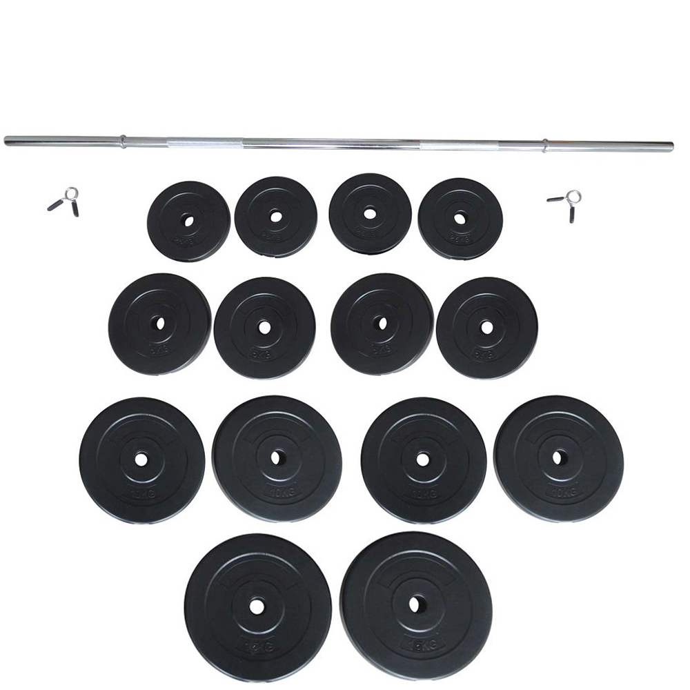 Skivstångsset Fitn Shape 110 kg