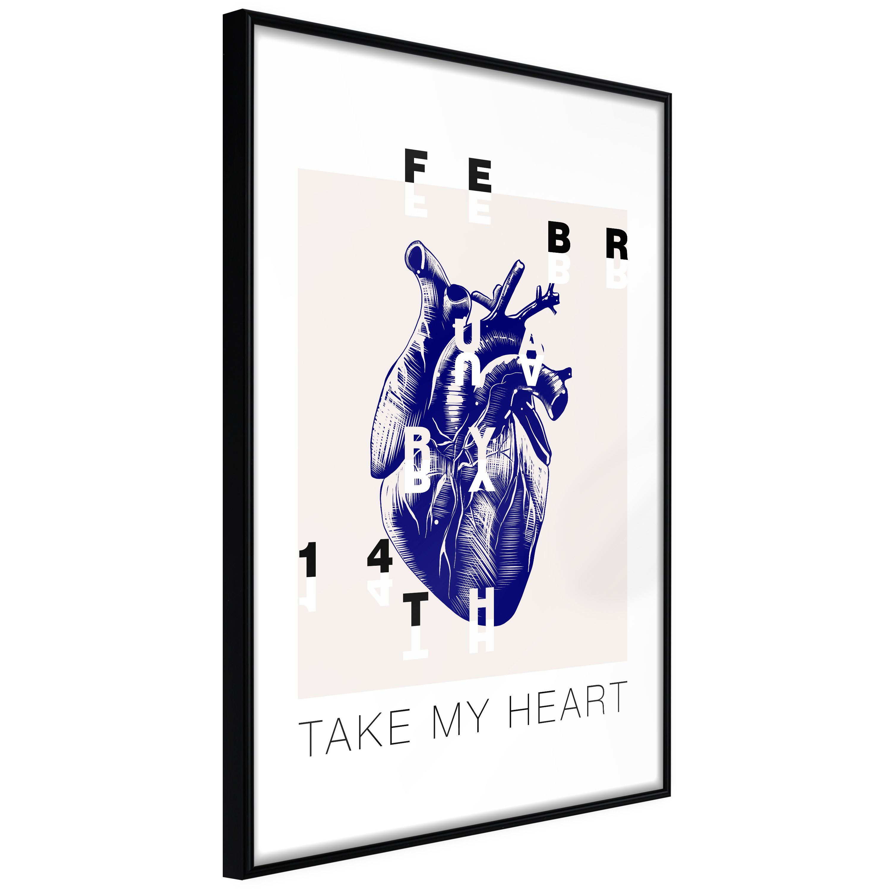 Poster Artgeist Affisch Take My Heart