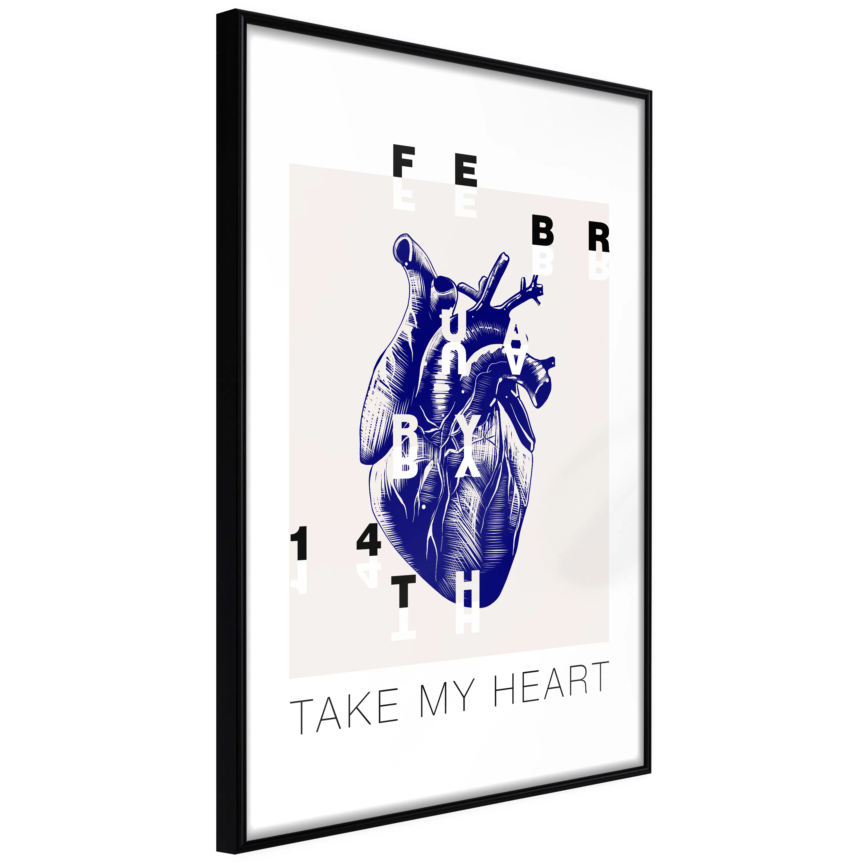 Poster Artgeist Affisch Take My Heart