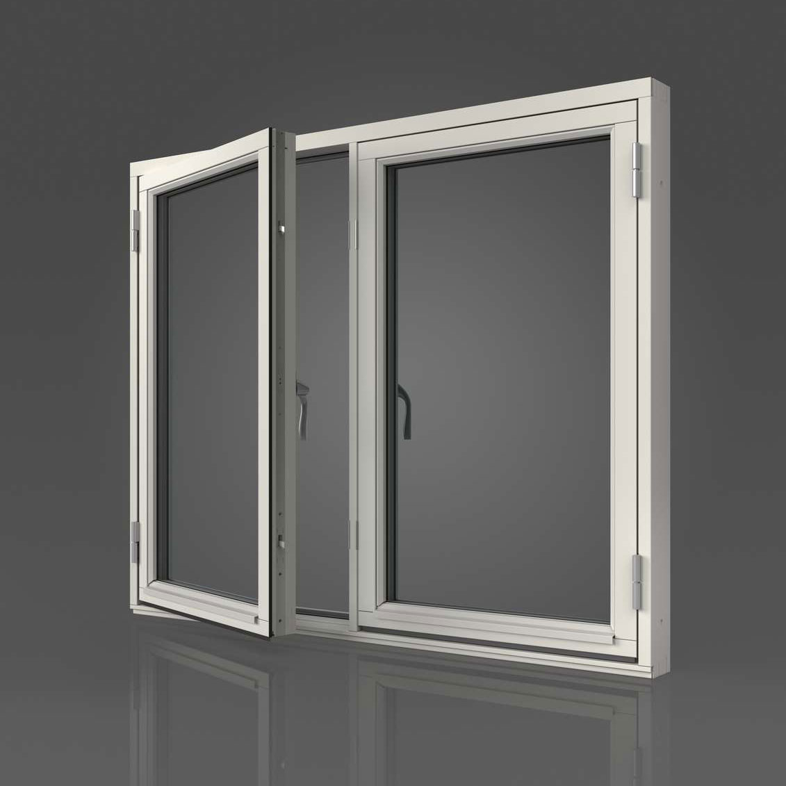 Sidohängt Fönster Elitfönster Original Trä 100 2-Luft