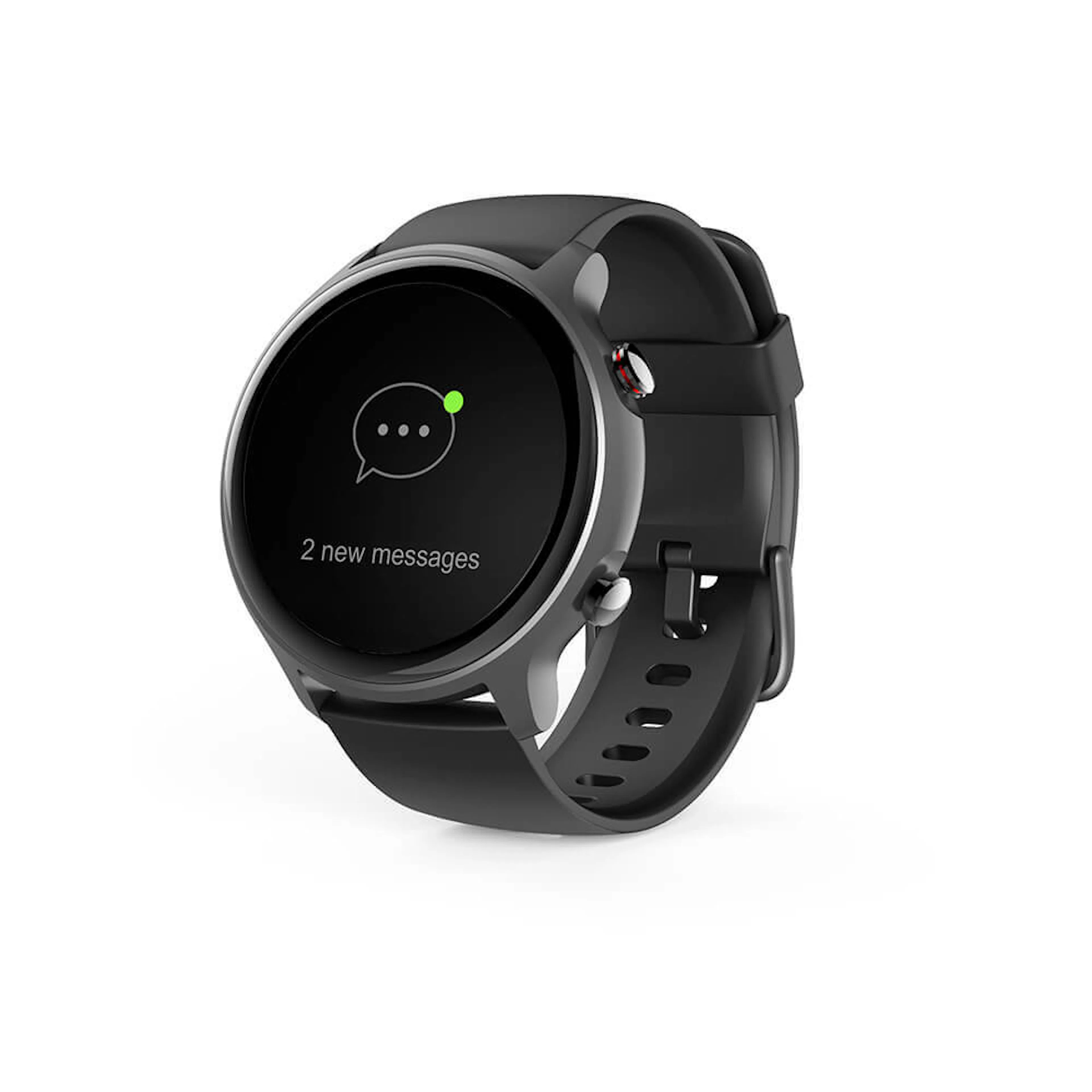 Smartwatch Hama Fit Watch 6910 Svart Löparklocka med Pulsmätare