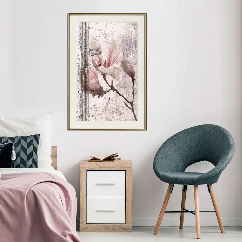Poster Artgeist Affisch Exquisite Magnolia
