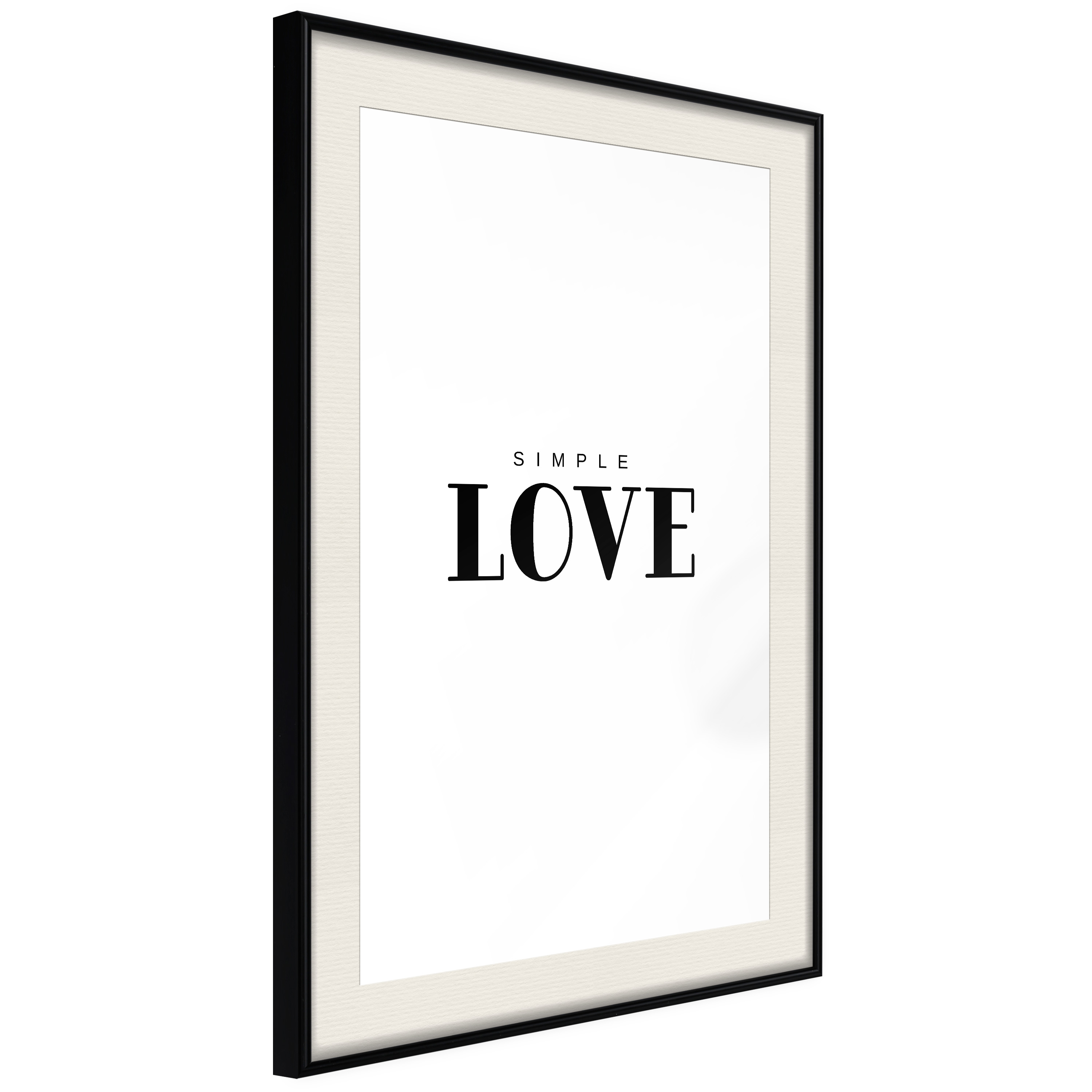 Poster Artgeist Affisch Simple Love