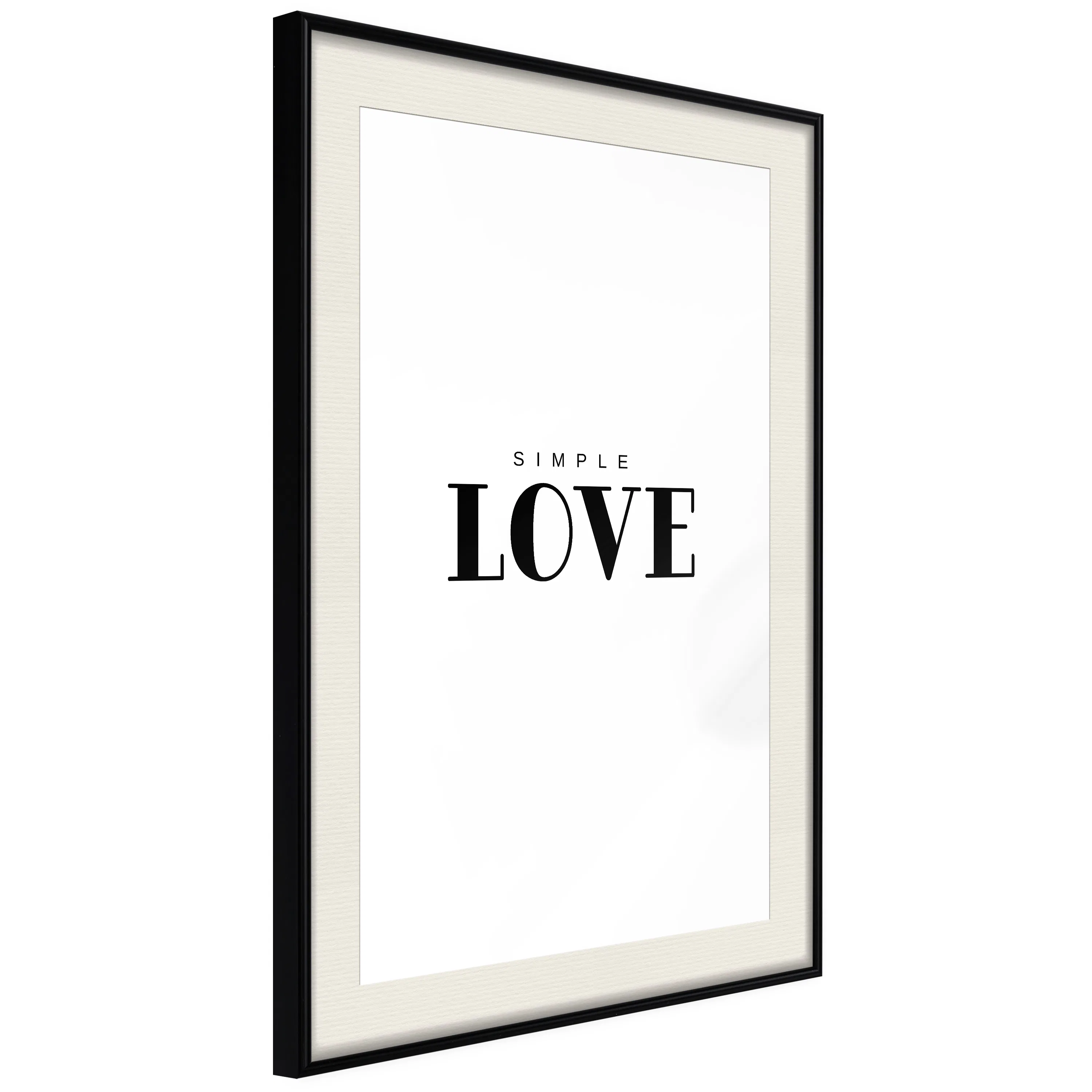 Poster Artgeist Affisch Simple Love
