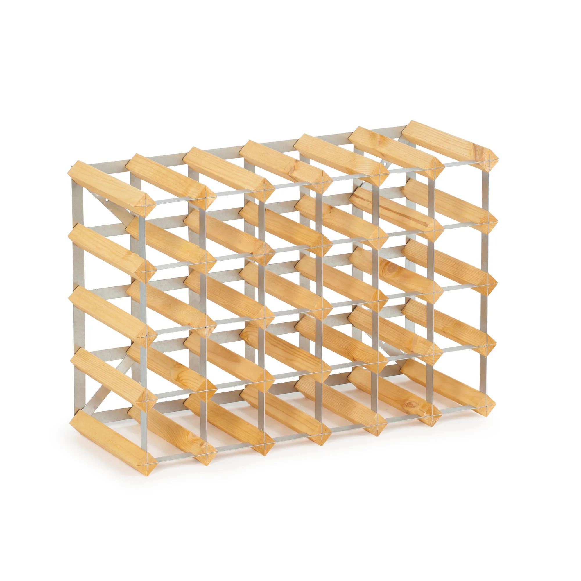 Vinställ Traditional Wine Rack 30 Flaskor Påbyggningsbart