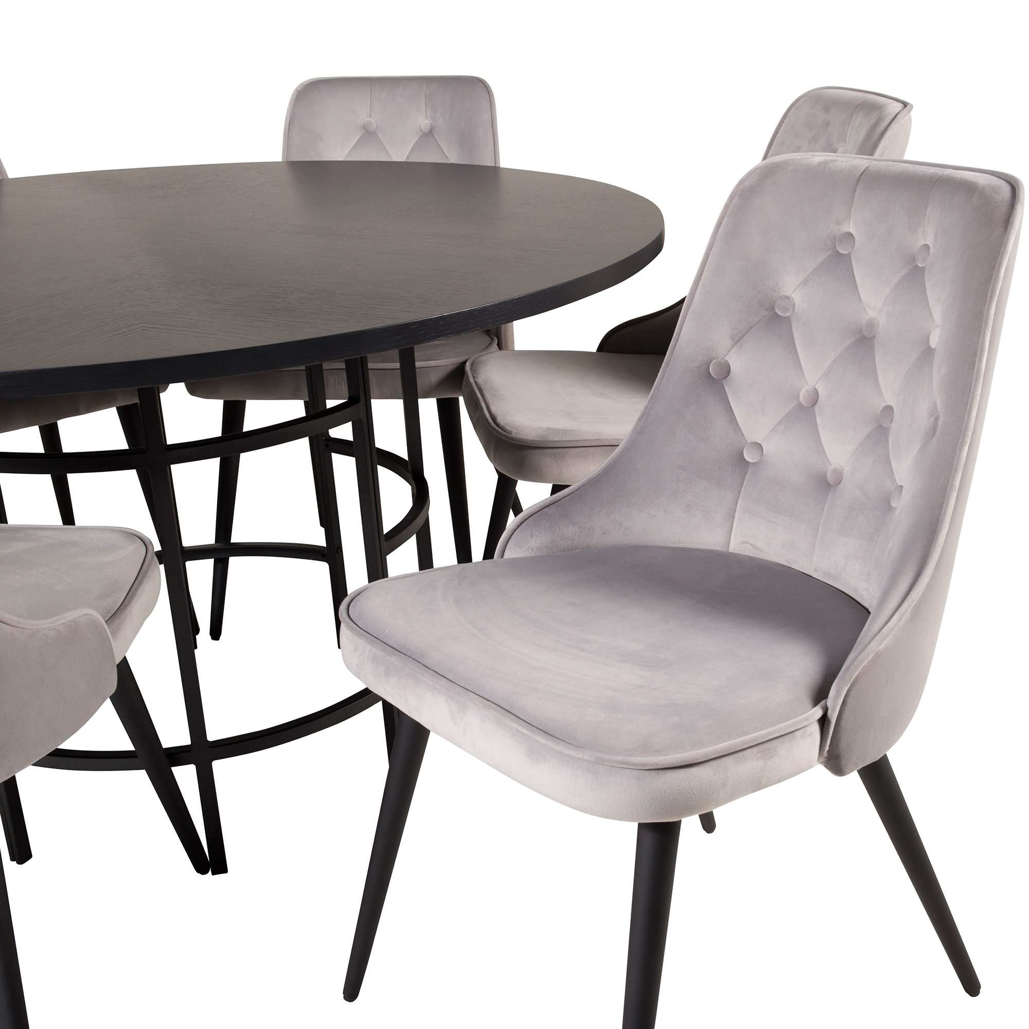 Matgrupp furniture/fashion Copenhagen med 6 Vera Stolar