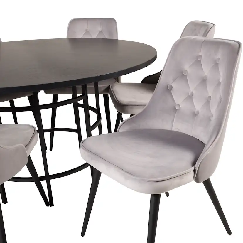 Matgrupp furniture/fashion Copenhagen med 6 Vera Stolar