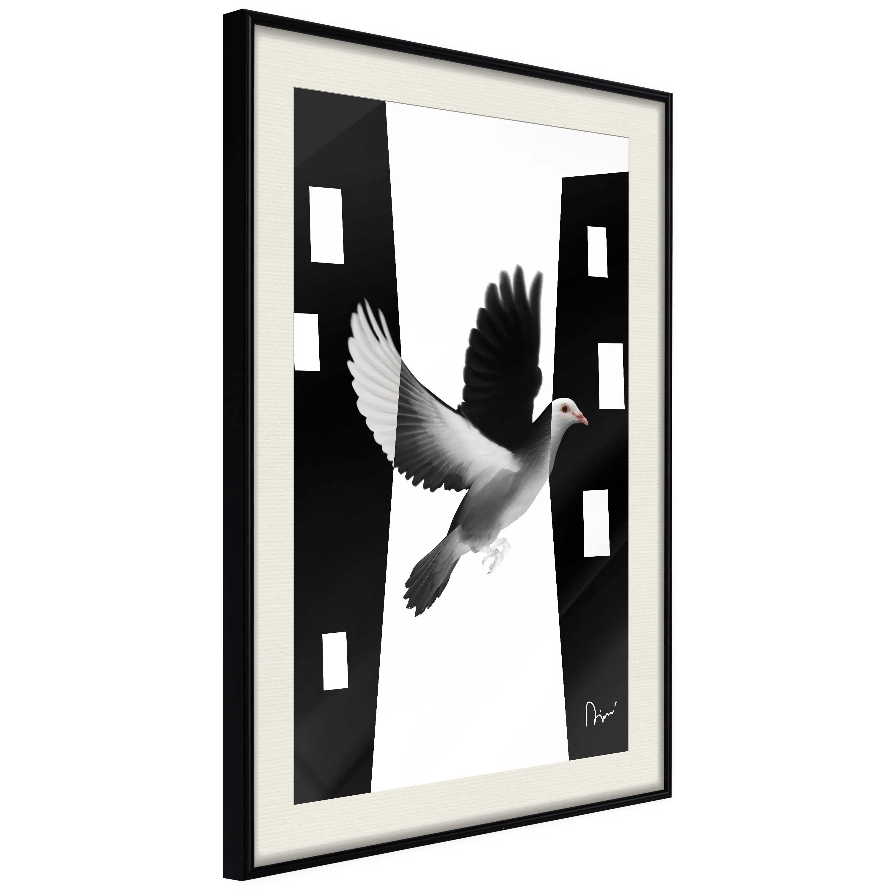 Poster Artgeist Affisch White Dove