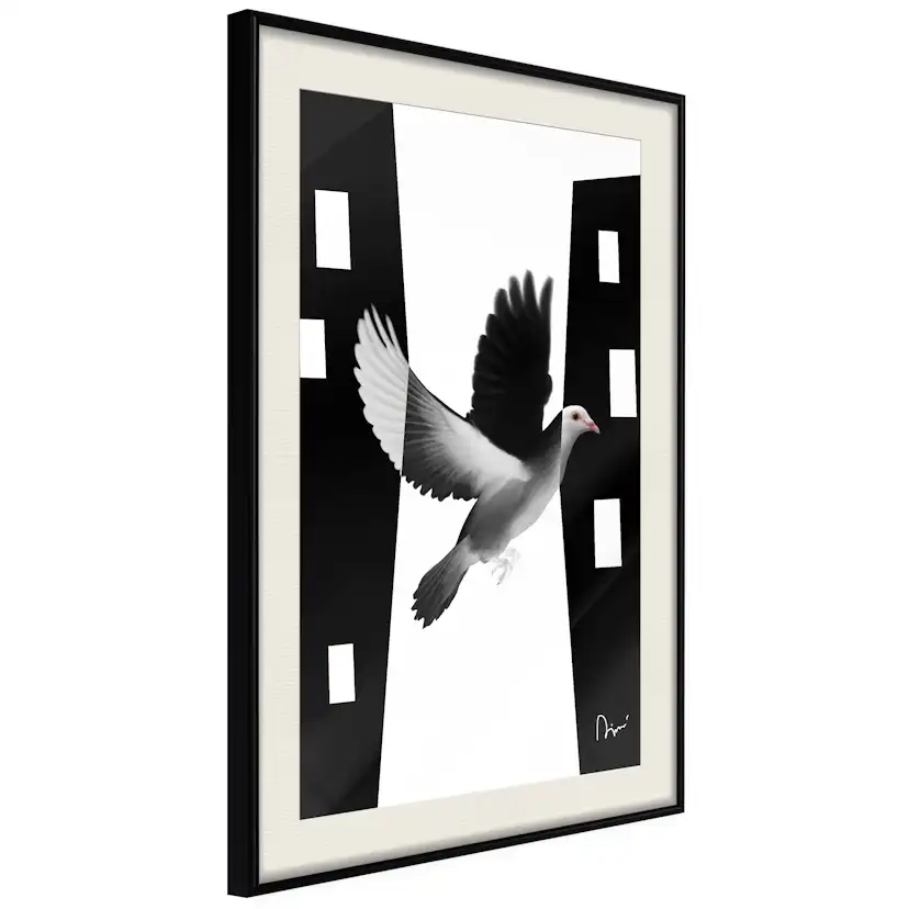 Poster Artgeist Affisch White Dove