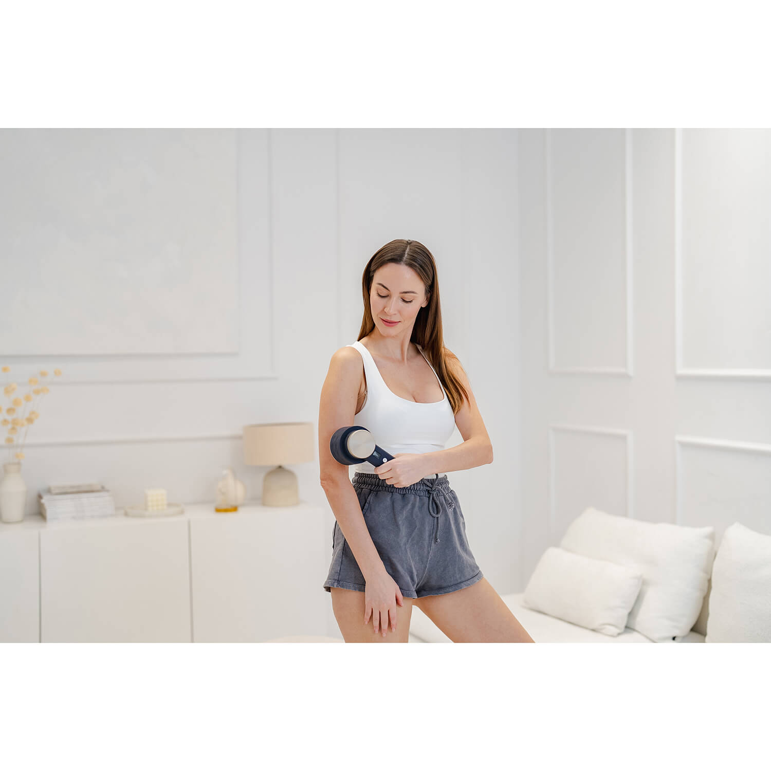 Handhållen MEDIVON Massageapparat Lift Blue