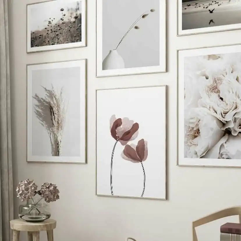 Poster Gallerix Watercolor Flowers No1
