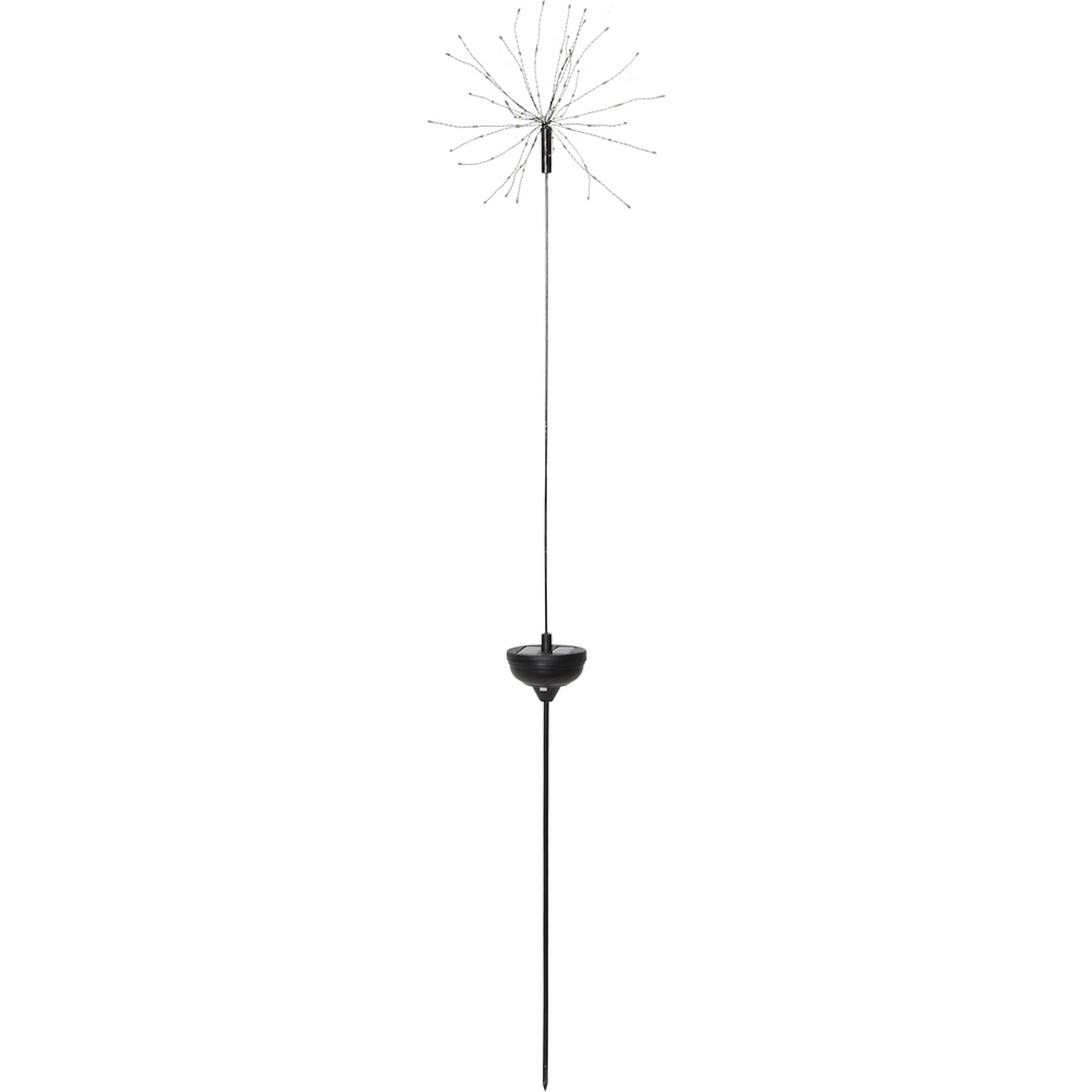 Solcellsdekoration Firework Solar 280 mm, Varmvit LED