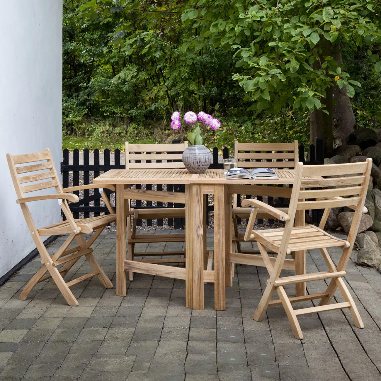 Trädgårdsgrupp Cinas Butterfly och York 4-sits