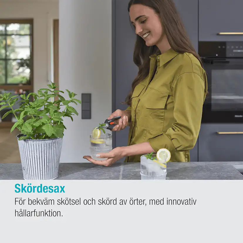 Örtsekatör Gardena GripCut