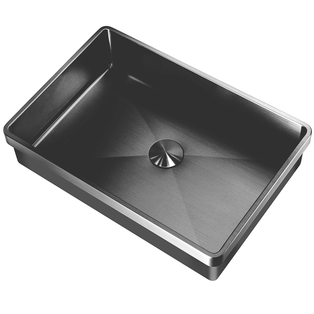 Lavabo High håndvask m/bundventil, PVD Shadow Shadow