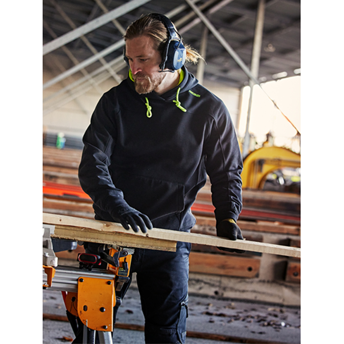 Sweatshirt Fristads med huva 7551 GSM