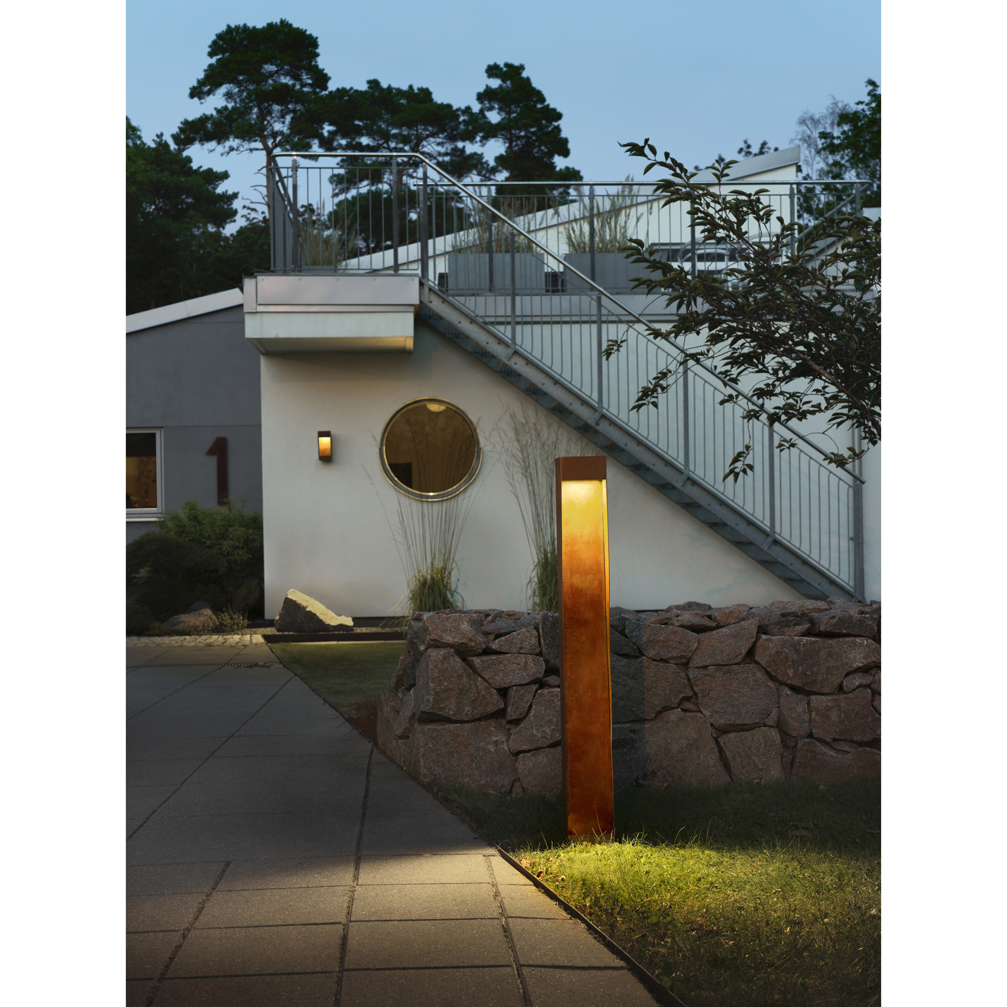 Vägglykta Gnojsö Konstsmide Rho 10W LED
